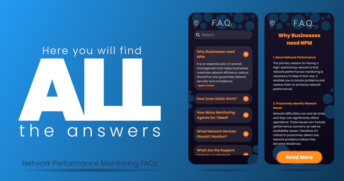 Network Performance Monitoring FAQs
