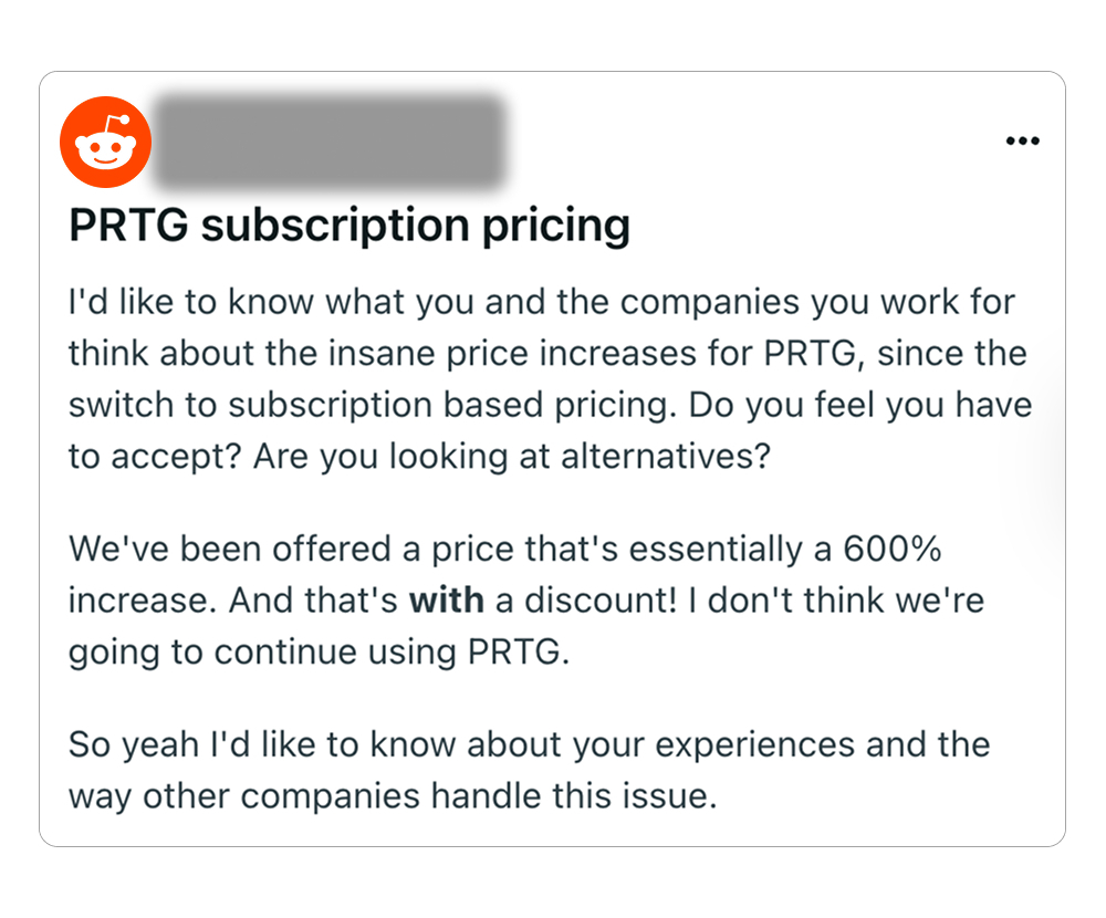 Obkio Network Monitoring PRTG Competitor