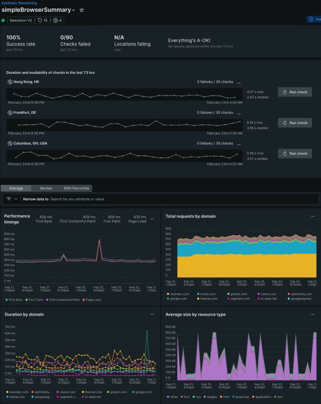 new relic network auditing tool screenshot 5