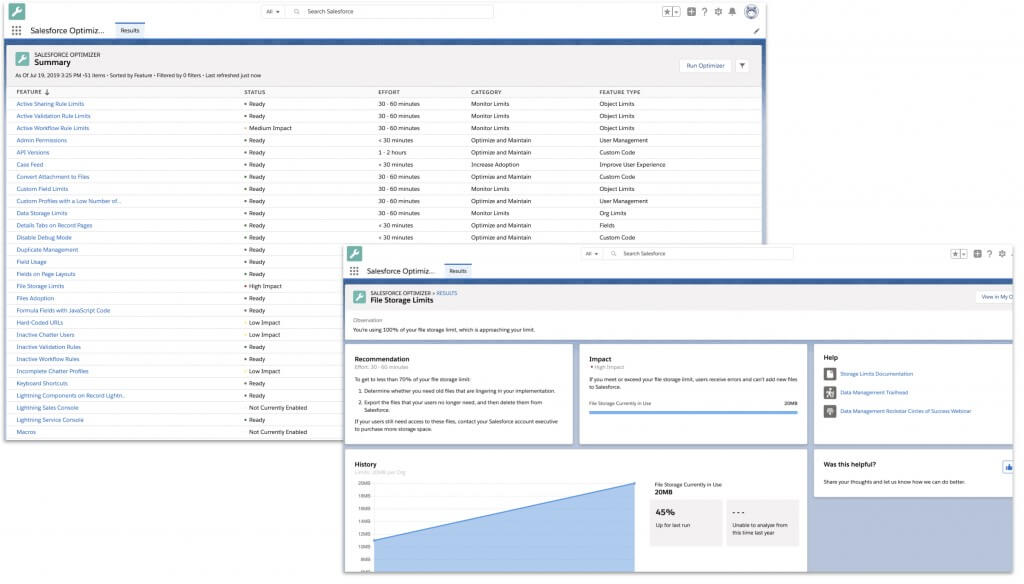 Salesforce Optimizer - Speed Issues