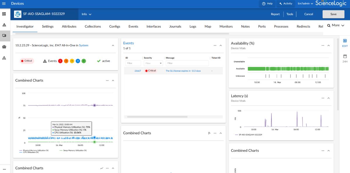 science logic cloud network monitoring tools screenshot 2 science logic cloud network monitoring tools screenshot 2