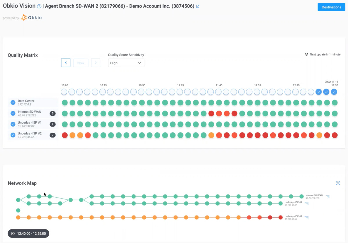 SD-WAN Issues Visual Traceoute SD-WAN Issues Visual Traceoute